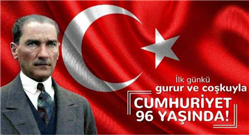 Cumhuriyetimizin 96. Yılını Kutladık