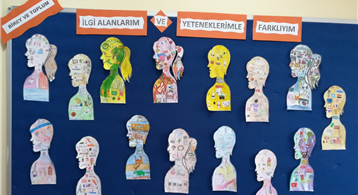 4. Sınıfların "farklıyım" Etkinlikleri
